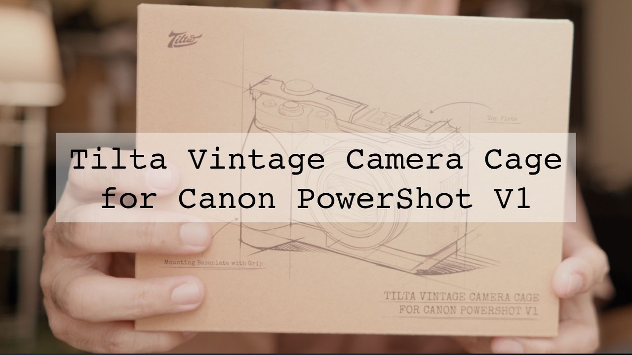 Tilta Vintage Camera Cage สำหรับ Canon PowerShot V1