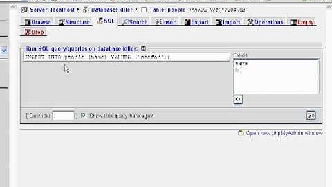 PHP & MySQL - PHP MyAdmin & Basic MySQL Part 2