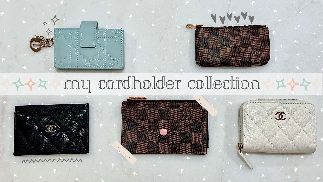 BEST CARD HOLDER SLG OF 2023! 👛🙆🏻‍♀️ Chanel, Louis Vuitton, Dior--my  review and recommendations! 