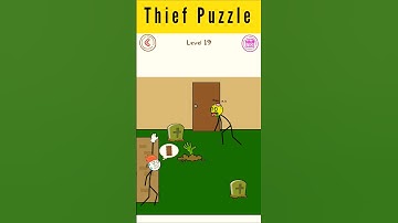 Thief Puzzle Gameplay Level-19 #gaming #gameplay #games #mobilegame #shorts