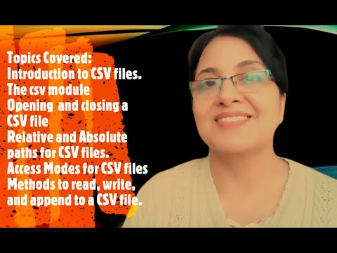 CSV File Handling