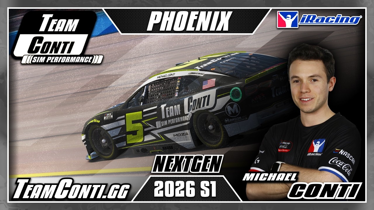 iRacing Pro Track Guide by Team Conti Sim Performance I NASCAR NextGen ...