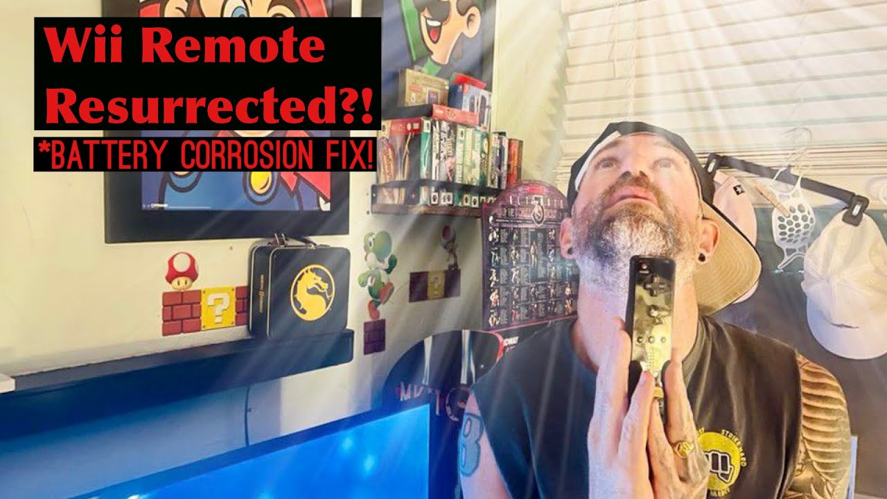 Wii Remote Resurrected?! (Battery Corrosion Fix) YouTube