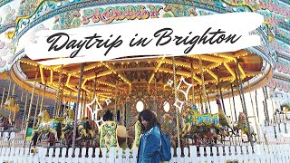 [英國Vlog]布萊頓Brighton簡單一天遊行程！食玩買打卡景點齊全～我地仲行行下街比人搭訕？！