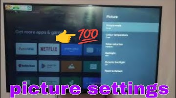 All Android Tv || Picture Mode Settings | Vivid Brightness | Backlight | Gamma | Color Temperature