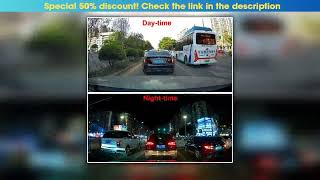 Top 4K 2160P WiFi Car DVR Dash Cam Camera 2K 1600P 24H Parking Monitor APP Control Car Driving Vide