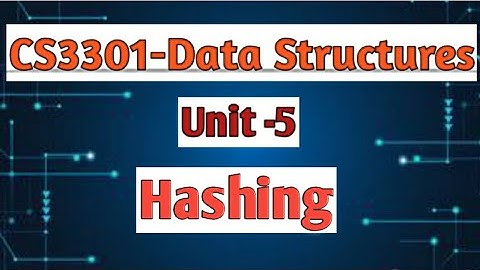 Hashing in data structures tamil||CS3301||Anna university reg-2021.#cse #ds