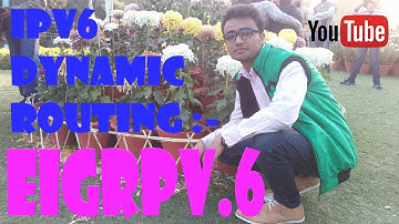 IPv6 DYNAMIC ROUTING :- EIGRPv.6(ENHANCED INTERIOR GATEWAY PROTOCOL VERSION 6) || by NETWORKLOGY