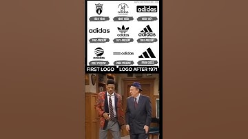 Adidas logo evolution ✨#shorts #adidas #evolution #treding #youtubeshorts