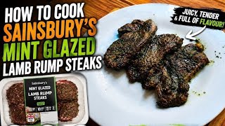 How to Cook Mint Glazed Lamb Rump Steaks | Sainsbury's New Zealand lamb