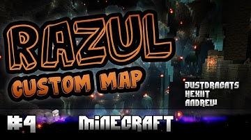 [Minecraft] Razul Adventure Map - Ep.4 met Inooid, Hexiit en Andrew