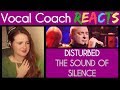 Vocal Coach reacts to Disturbed singing The Sound Of Silence