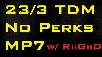 Black Ops 2: No Perks MP7 23/3 TDM on Slums w/ RiiGiiD