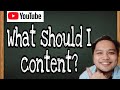 Ano nga ba ang content para sa akin? | Principle to help you identify the content for you | TAGALOG
