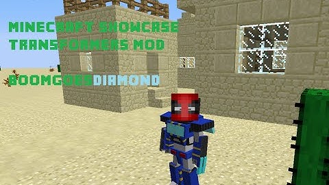 Minecraft | Transformers Mod Showcase | BOOMGOESDIAMOND