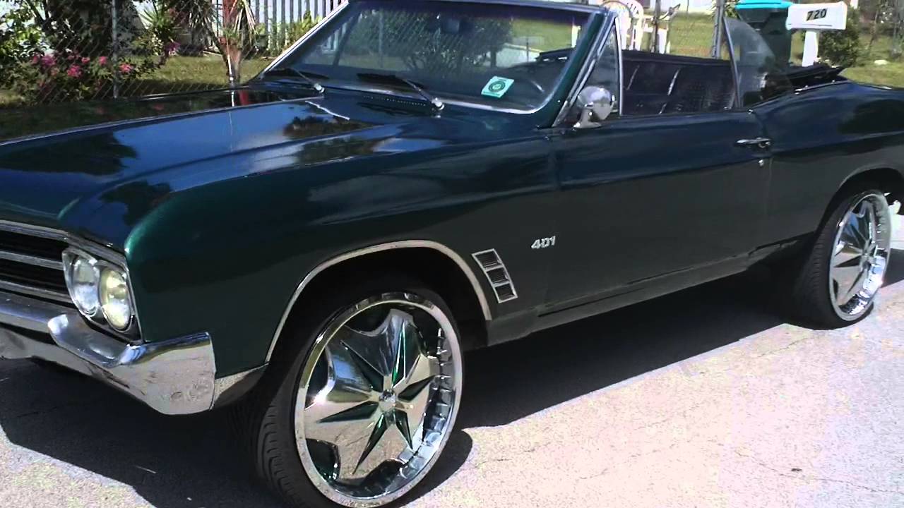 1966 BUICK DROP TOP ON DUB FLOATERS YouTube