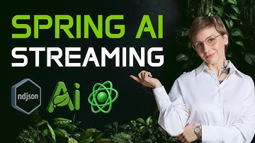 Spring AI: LLM-tokens streamen met NDJSON in Spring Boot