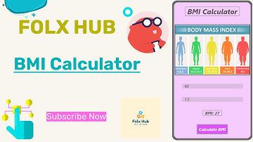 BMI calculator on thunkable