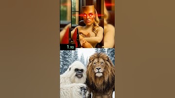 Yeti and Lionman - Missing Sigma Songs brainrot 🙀 PART 1 #brainrot  #funny