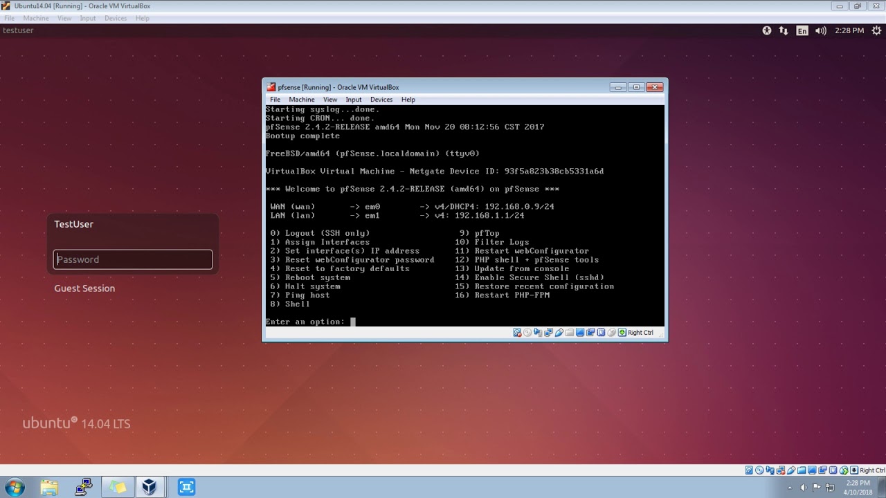 How to install pfsense on virtual box step by steps installation in ...