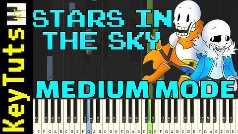 Learn to Play Stars In The Sky from Glitchtale (Undertale AU) - Medium Mode