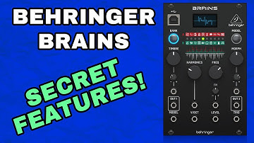 Behringer Brains - Secret Features (Decay, Filter, Tuning, LFO Mode)