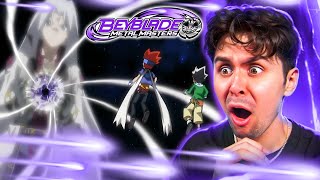 картинка: Фауст неудержим!! | Beyblade Metal Masters Эпизод 50 РЕАКЦИЯ
