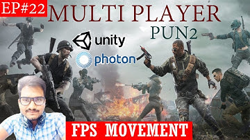 Unity Multiplayer Tutorial Using Photon Unity Networking (PUN )Ep.22 (FPS  Controller) |Nested Mango