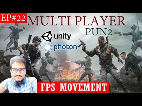 Unity Multiplayer Tutorial Using Photon Unity Networking (PUN )Ep.22 (FPS  Controller) |Nested Mango