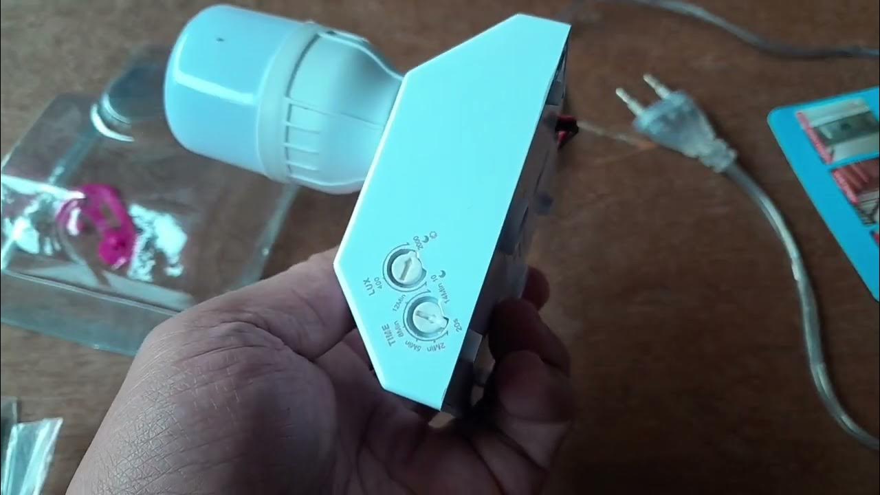 Microwave Motion Sensor Lamp Holder / Dudukan Lampu Sensor Gerak