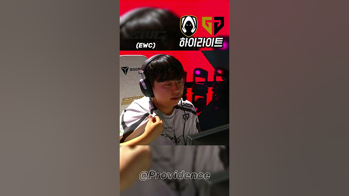 역대급 명경기 | GEN vs TH 하이라이트 [EWC 하이라이트]