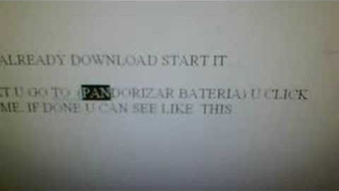 create pandora battery without cutting (part 1)