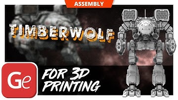 Timber Wolf (MadCat) 3D Model from MechWarrior Online - Assembly Guide | Gambody