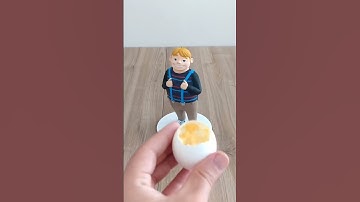 Thumbnail of Rafadan Tayfa Song | Hayri Sings | Polymer Clay Figure 🥚 #reels #tiktok #shorts