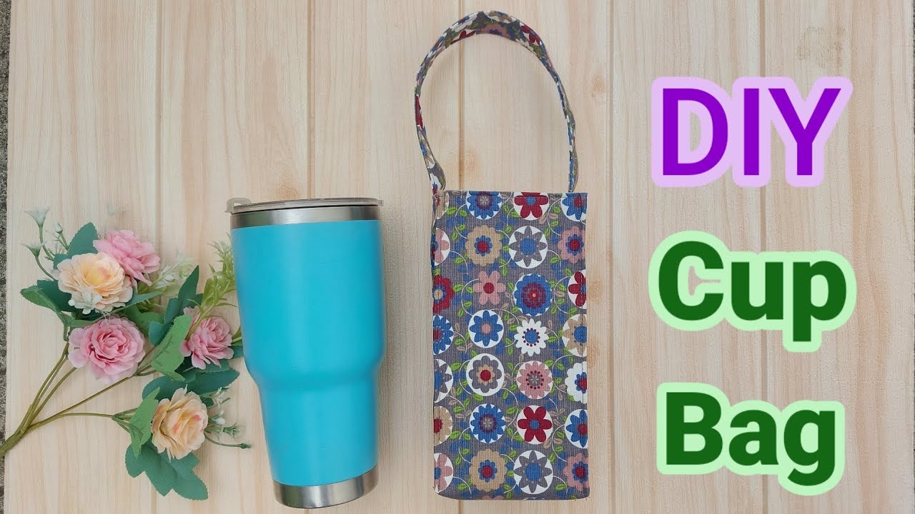 Tumbler cover bag #1, Pattern, Yeti cover bag, How to