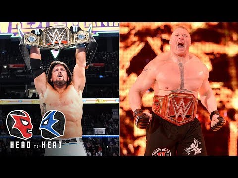 Would you rather be WWE or Universal Champion?: WWE Head To Head