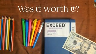 Bullet Journaling on a budget from Walmart- under $20