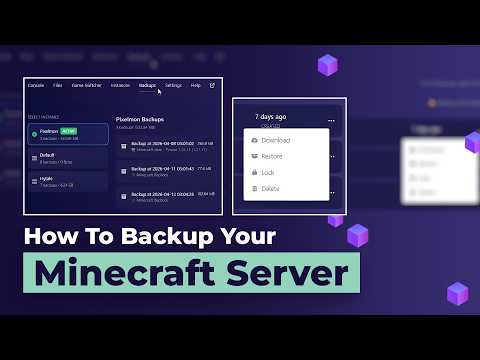 How to Backup Your Minecraft Server
