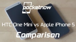 HTC One Mini vs iPhone 5 | Pocketnow