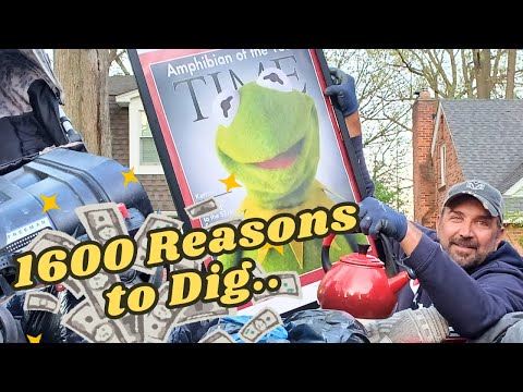 Trash Picking Jackpot! It Definitely Pays to Dive Deep Sometimes