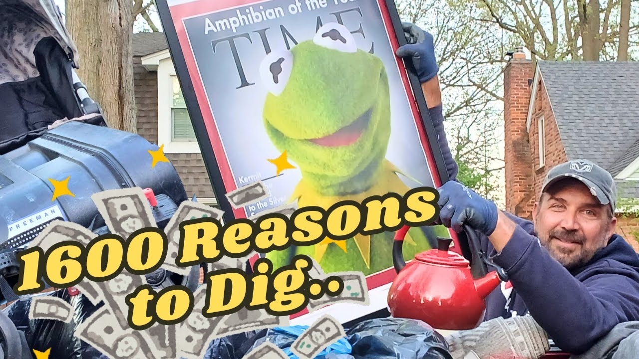 Trash Picking Jackpot! It Definitely Pays to Dive Deep Sometimes