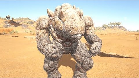 Ark | How to spawn a Rockgolemwith admin commands