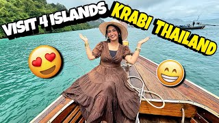 RAIN RUINED OUR KRABI ISLAND TOUR 😭🌧️ #alizehjamali 