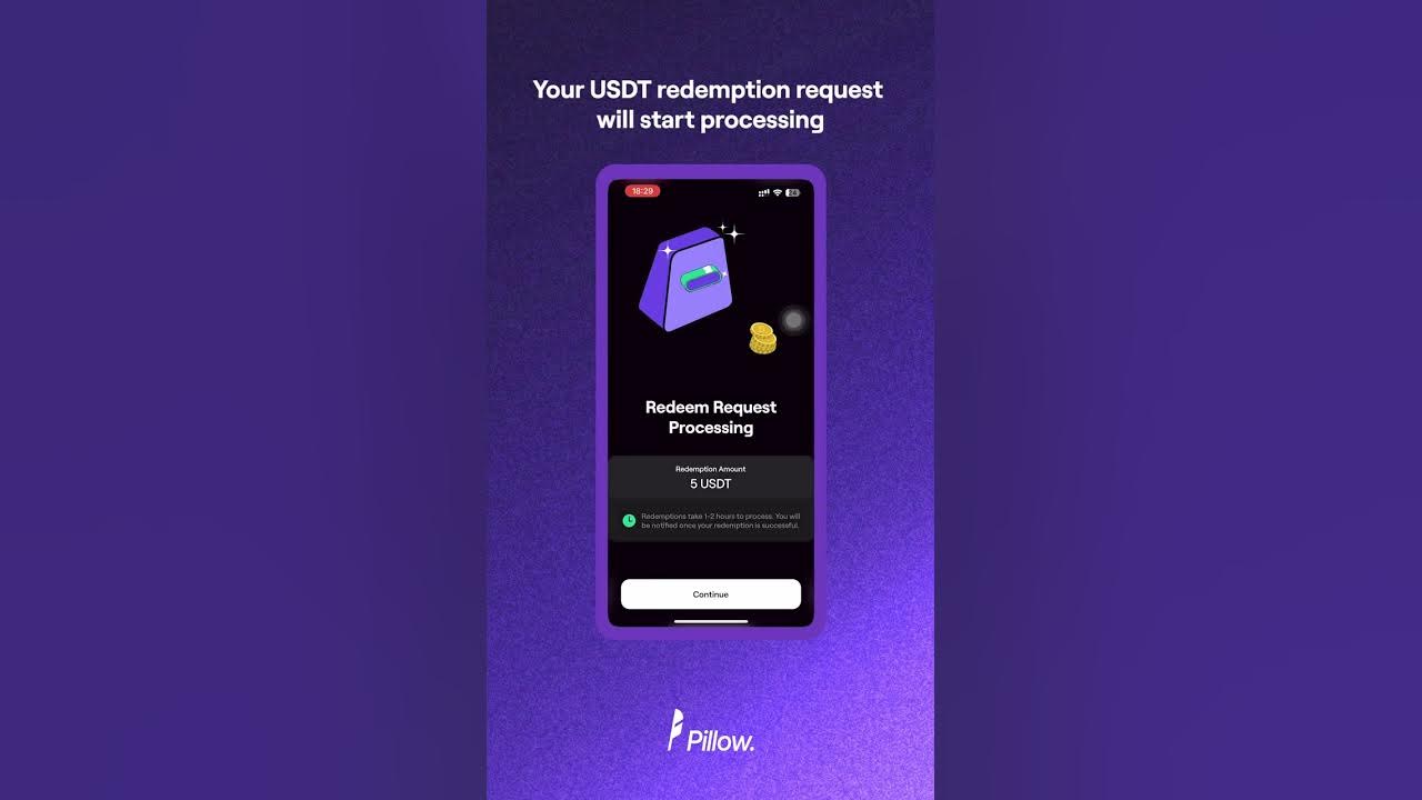 How to redeem investments on Pillow app YouTube