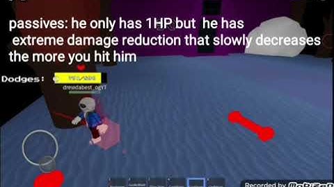 Undertale judgement day: hardtale sans rework showcase