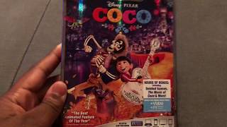 Coco Blu Ray Unboxing