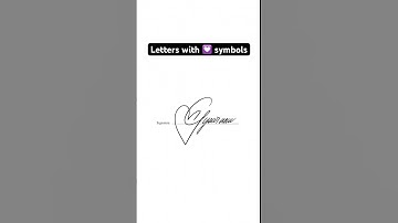 Put hearts in your signature #calligraphy #signature #signatureideas #calligraphymasters
