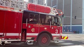 Chicago Fire Department Truck 3 Responding Chicago Fire Department Truck 3 Responding
