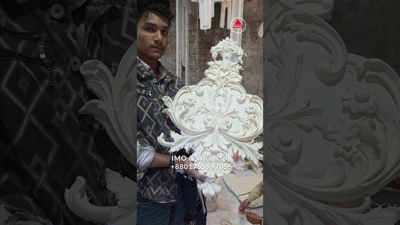 Gypsum Wall Design – 250 Tk to 350 Tk per Square Feet #shorts