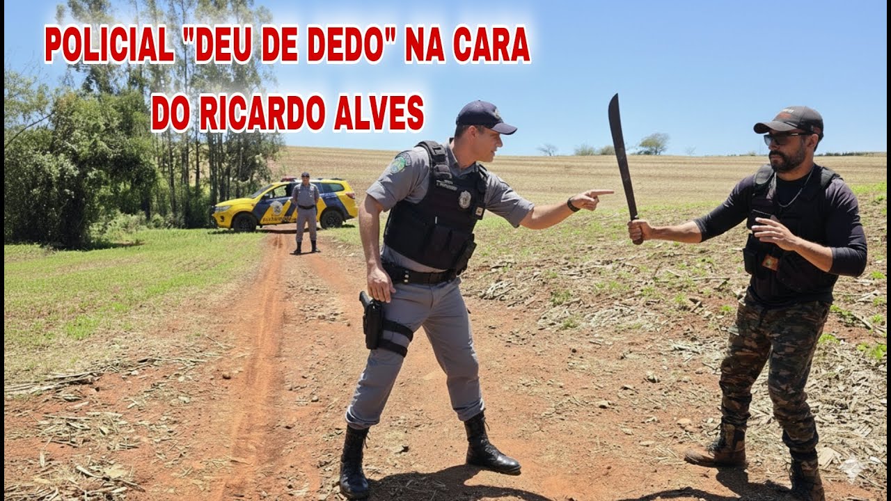 RICARDO ALVES TEVE QUE SE DEFENDER DO POLICIAL CLIMA FICOU TENSO - SPIRITBOX 